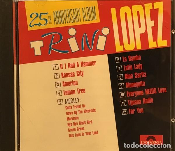 CDs de m&uacute;sica: Trini Lopez &ndash; 25th Anniversary - CD - Foto 1