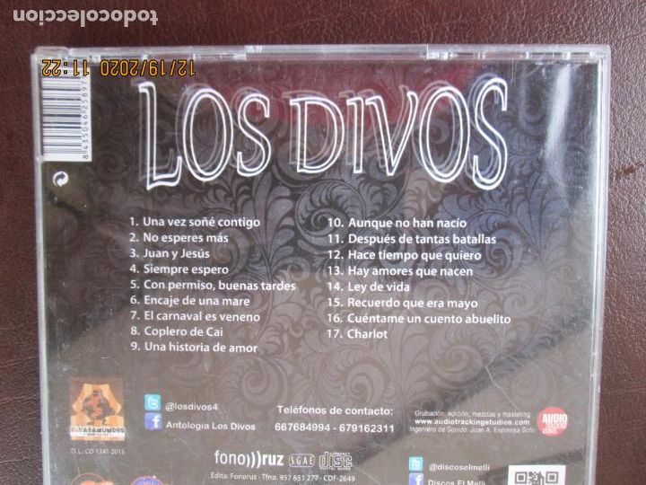 CDs de m&uacute;sica: LOS DIVOS - NUESTRO PEQUE&Ntilde;O TRIBUTO - CD - Foto 2