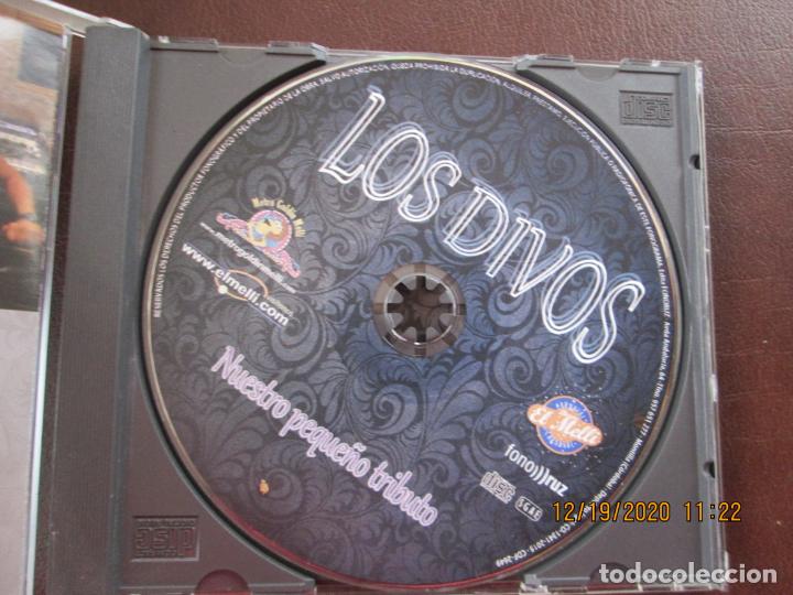 CDs de m&uacute;sica: LOS DIVOS - NUESTRO PEQUE&Ntilde;O TRIBUTO - CD - Foto 3