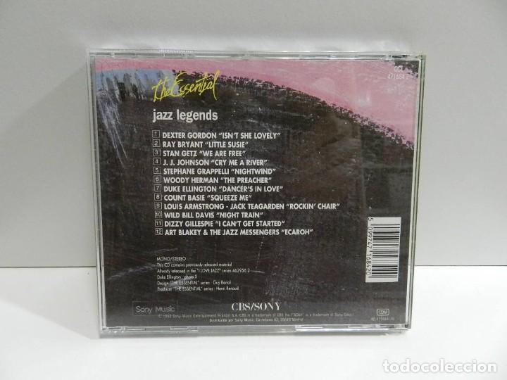 CDs de m&uacute;sica: DISCO CD. The Essential &ndash; Jazz Legends. COMPACT DISC. - Foto 2