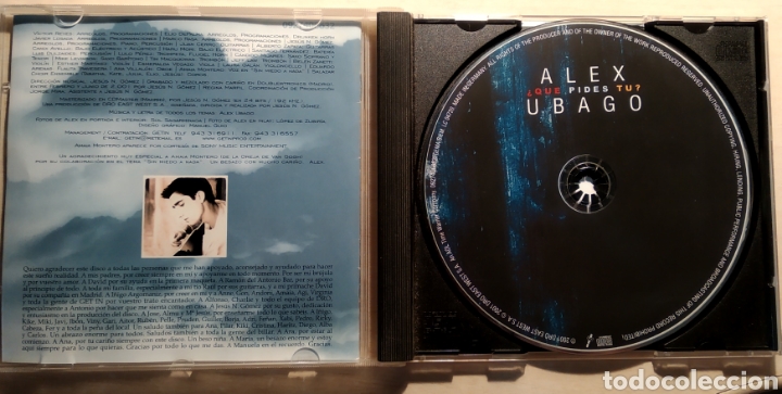 CDs de m&uacute;sica: Alex Ubago. Que pides tu? - Foto 3