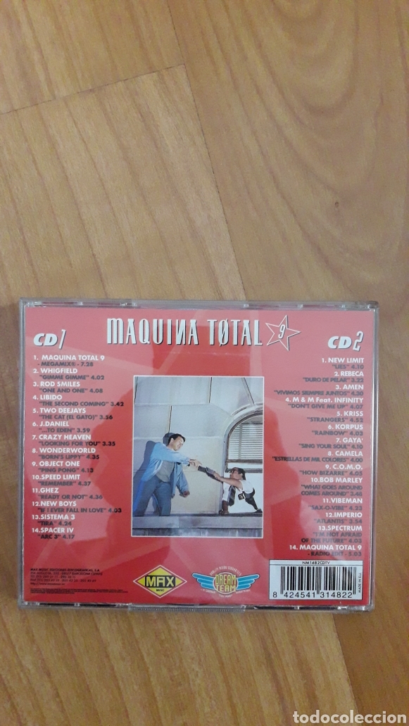 CDs de m&uacute;sica: DOBLE CD MAQUINA TOTAL 9 - Foto 2