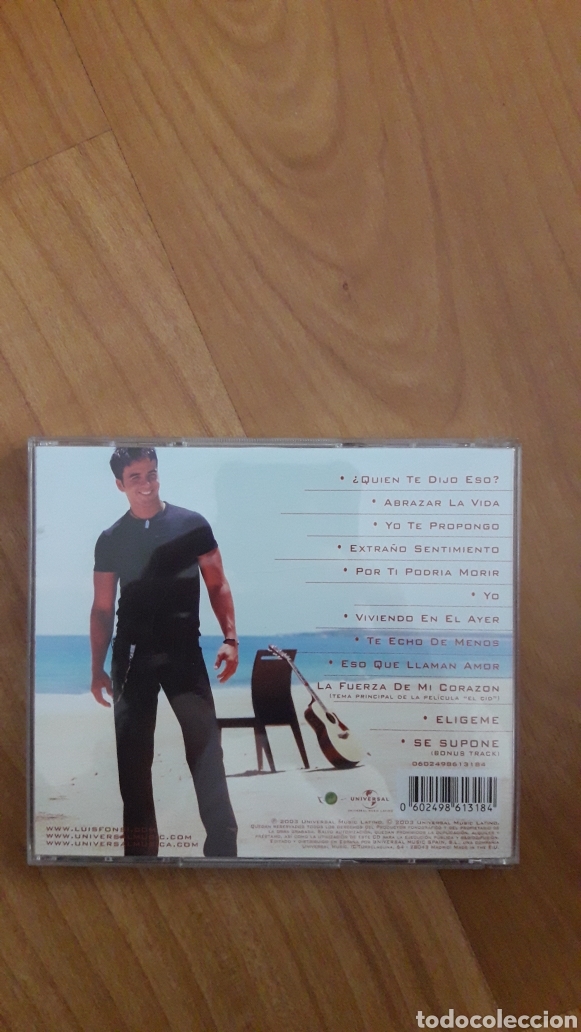 CDs de m&uacute;sica: CD+DVD LUIS FONSI. ABRAZAR LA VIDA - Foto 2