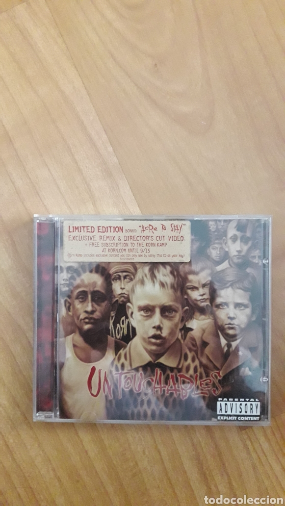 CDs de m&uacute;sica: UNTOUCHABLES. KORN - Foto 1
