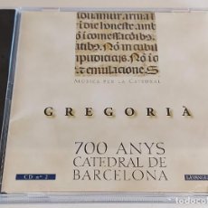 CDs de Música: GREGORIÀ / 700 ANYS CATEDRAL DE BARCELONA / CD Nº 2 / 17 TEMAS / PRECINTADO