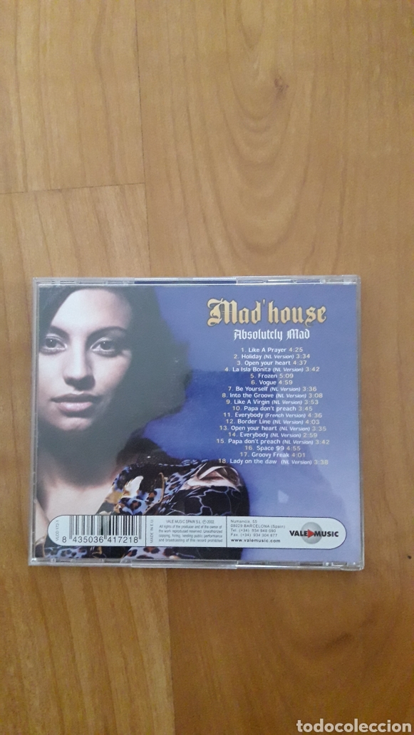 CDs de m&uacute;sica: MAD HOUSE. ABSOLUTELY MAD - Foto 2