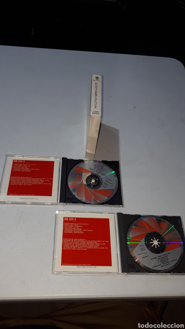 CDs de m&uacute;sica: DOBLE CD ALCHEMY DIRE STRAITS LIVE - Foto 3
