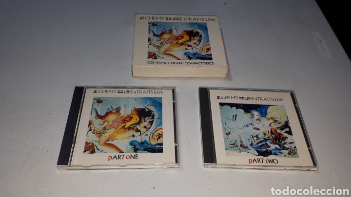 CDs de m&uacute;sica: DOBLE CD ALCHEMY DIRE STRAITS LIVE - Foto 1