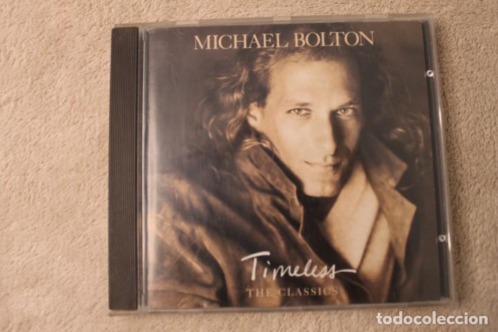 CDs de m&uacute;sica: MICHAEL BOLTON TIMELESS THE CLASSICS CD 1992 - Foto 1