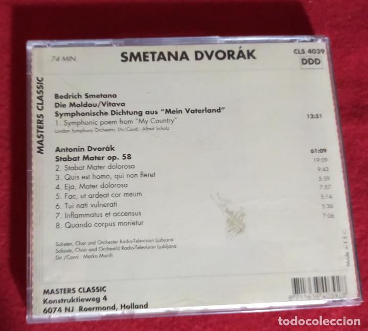 CDs de m&uacute;sica: MASTERS CLASSIC - SMETANA DVORAK - CD - Foto 2