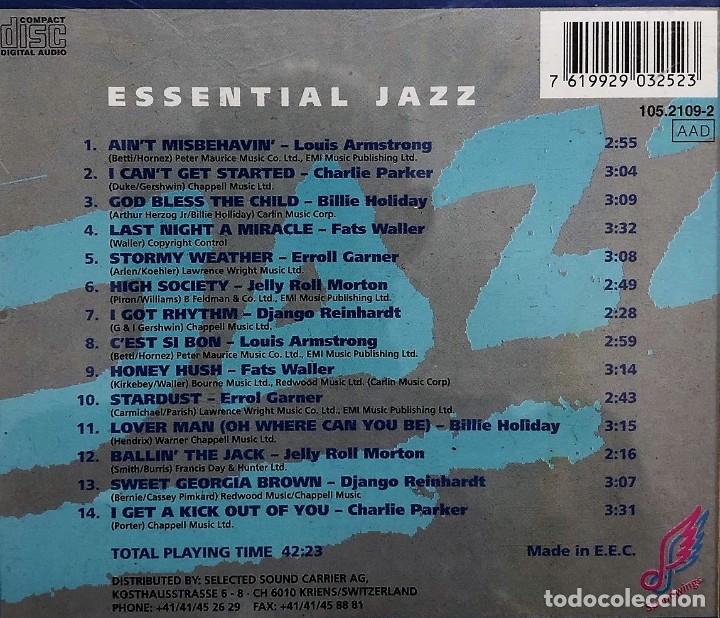 CDs de m&uacute;sica: Various ● Essential Jazz ● CD, Compilation - Foto 2