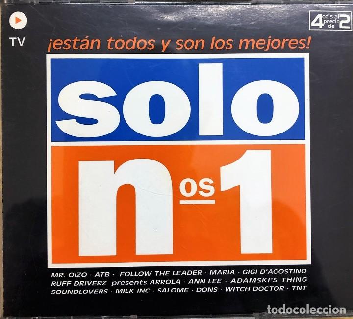 CDs de m&uacute;sica: Various ● Solo N&deg;s1 ● 4 x CD, Compilation, Stereo CD, Mixed, Stereo - Foto 1