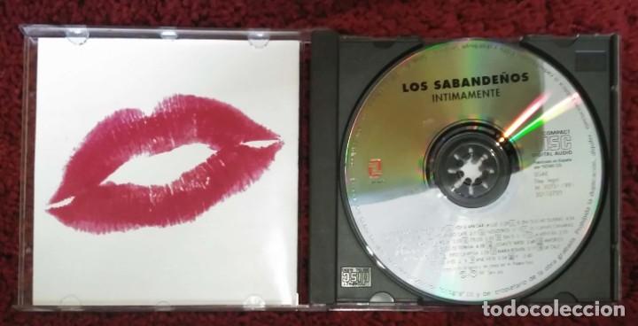 CDs de m&uacute;sica: LOS SABANDE&Ntilde;OS (INTIMAMENTE) CD 1991 - Foto 3