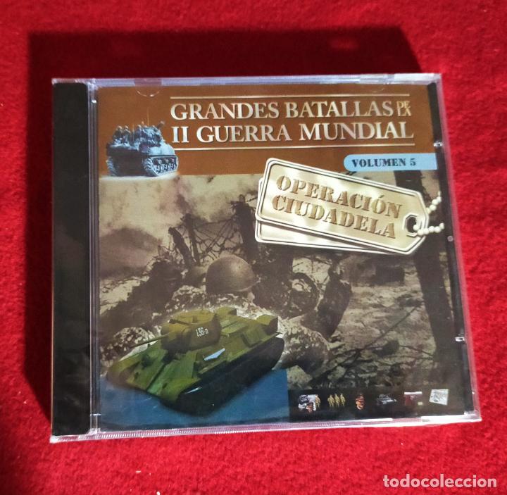 Music CDs: Grandes batallas de la II guerra mundial -OPERACION CIUDADELA - CDROM - PRECINTADO