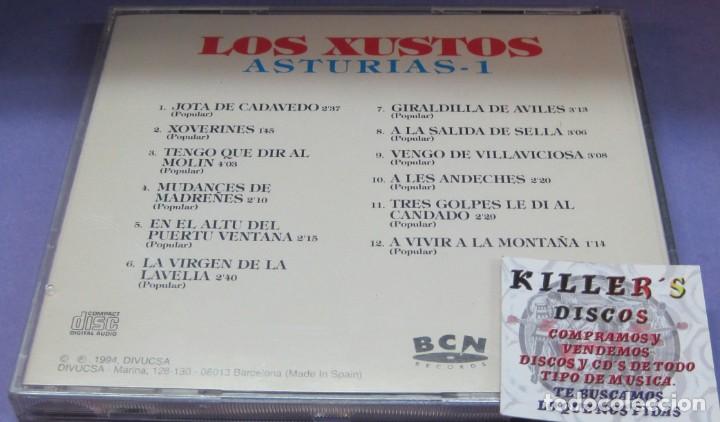 CDs de m&uacute;sica: Los Xustos - Asturias - CD - Foto 2