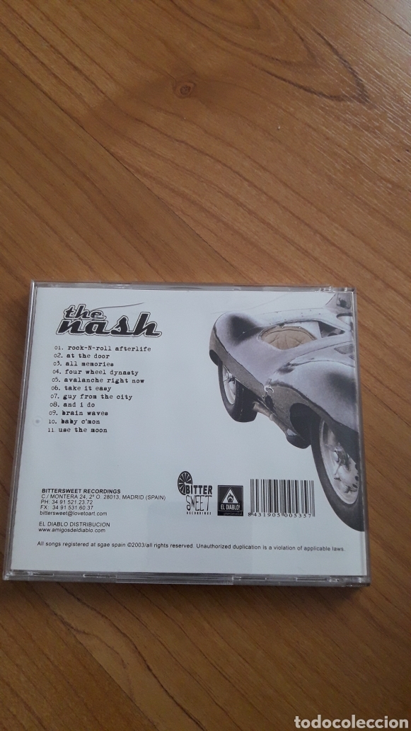 CDs de m&uacute;sica: THE NASH. FOUR WHEEL DYNASTY - Foto 2