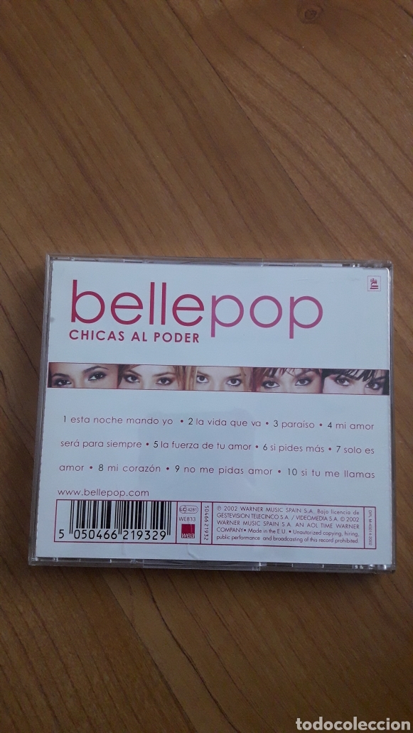 CDs de m&uacute;sica: BELLEPOP. CHICAS AL PODER - Foto 2
