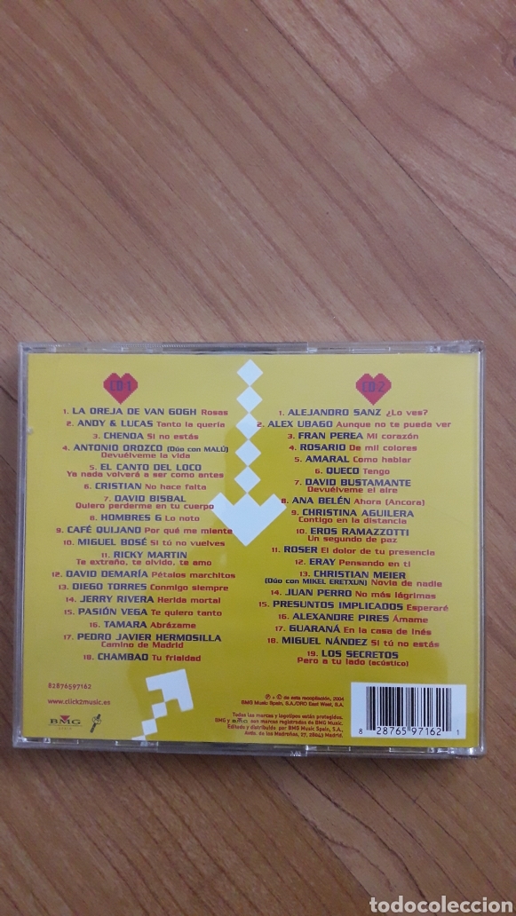 Music CDs: DOBLE CD TQM. TE QUIERO MUCHO