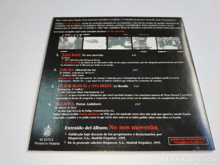CDs de m&uacute;sica: No Nos Mover&aacute;n (CD, Promo) - Foto 2