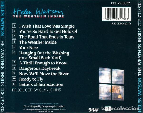 CDs de m&uacute;sica: Helen Watson - The Weather Inside - Foto 2