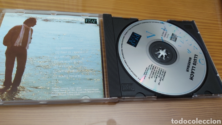 CDs de m&uacute;sica: Cd LLUIS LLACH &rdquo; MAREMAR&rdquo; - Foto 3