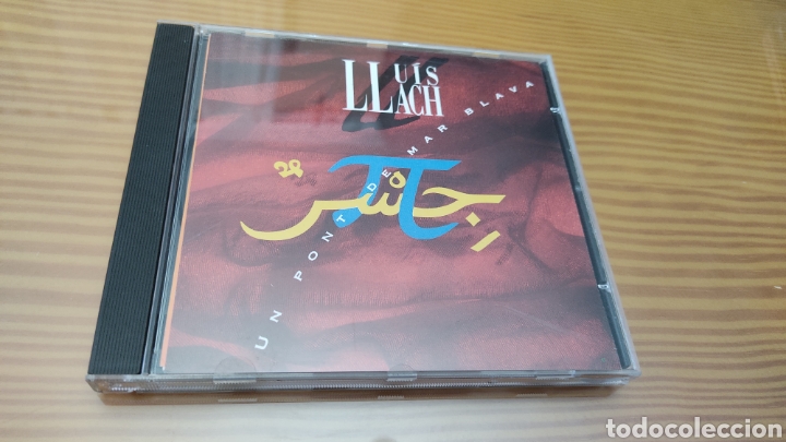 CDs de m&uacute;sica: Cd LLUIS LLACH &rdquo;UN PONT DE MAR BLAVA&rdquo; - Foto 1