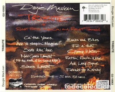 CDs de m&uacute;sica: Dougie Maclean - Tribute - Foto 2