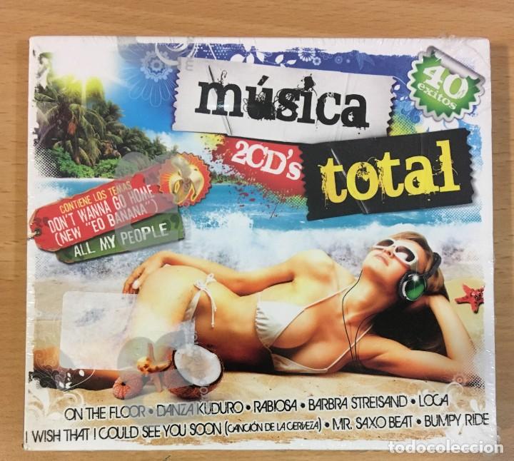CDs de m&uacute;sica: DOBLE CD M&Uacute;SICA TOTAL (2011) - 40 &Eacute;XITOS. PRECINTADO - Foto 1