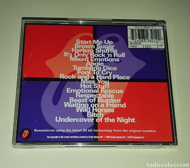 CDs de m&uacute;sica: THE ROLLING STONES / CD / JUMP BACK (71-93) - Foto 3