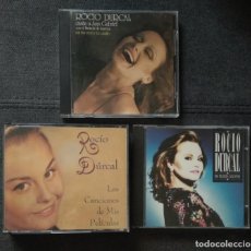 CDs de Música: ROCÍO DURCAL - LOTE 4 CD EN EXCELENTE ESTADO (1 DOBLE + 2 SENCILLOS) - VER FOTOS. Lote 240384560