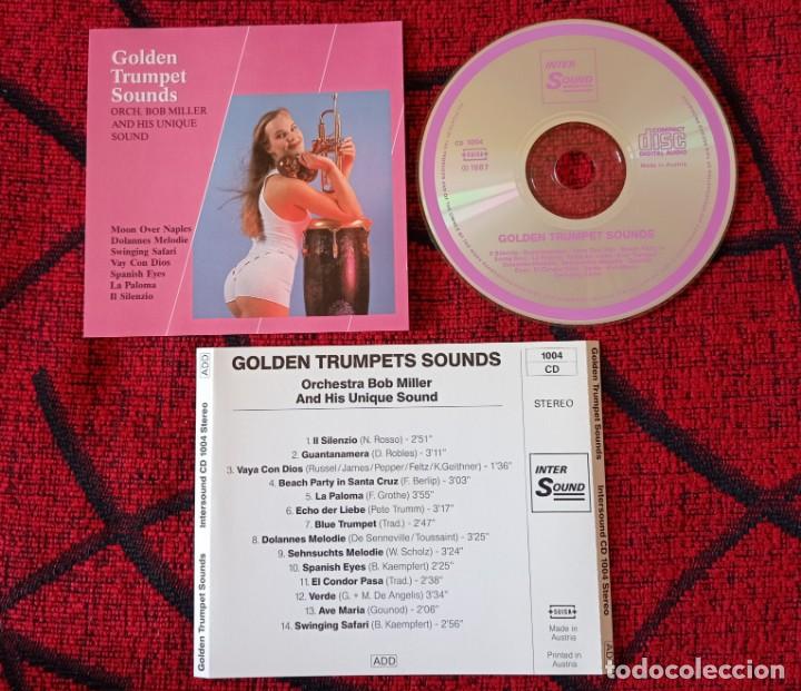 CDs de m&uacute;sica: BOB MILLER ORCH. & HIS UNIQUE SOUND **Golden Trumpet Sounds** CD ORIGINAL 1987 Austria