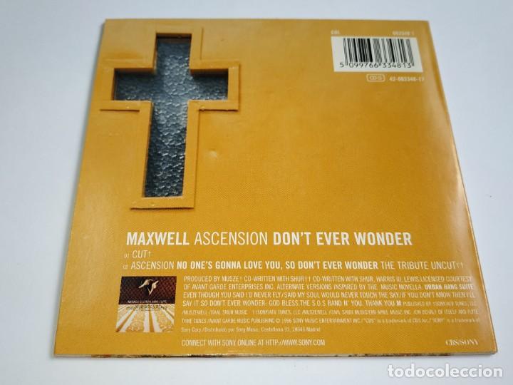 CDs de m&uacute;sica: Maxwell - Ascension (Dont Ever Wonder) (CD, Single) - Foto 2
