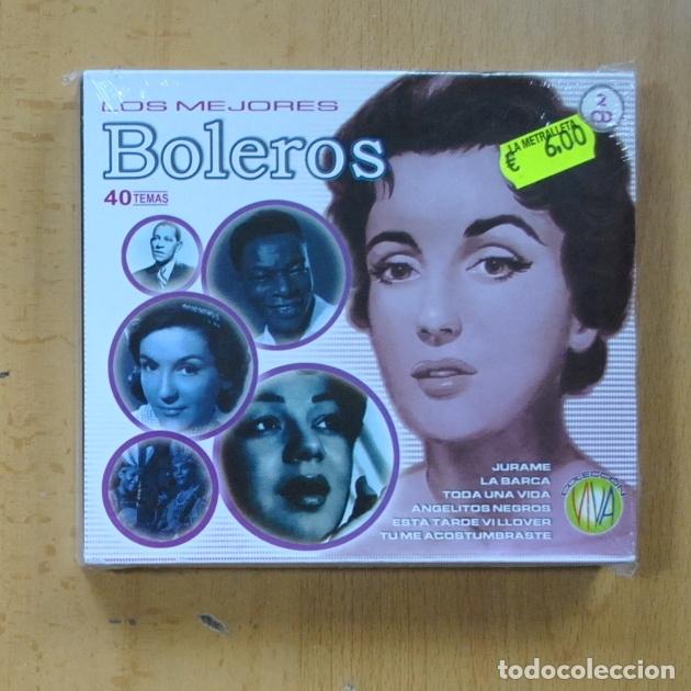 CDs de m&uacute;sica: VARIOUS - LOS MEJORES BOLEROS - 2 CD - Foto 1