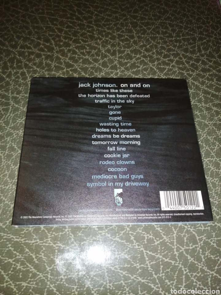 CDs de m&uacute;sica: CD JACK JOHNSON, ON AND ON - Foto 3