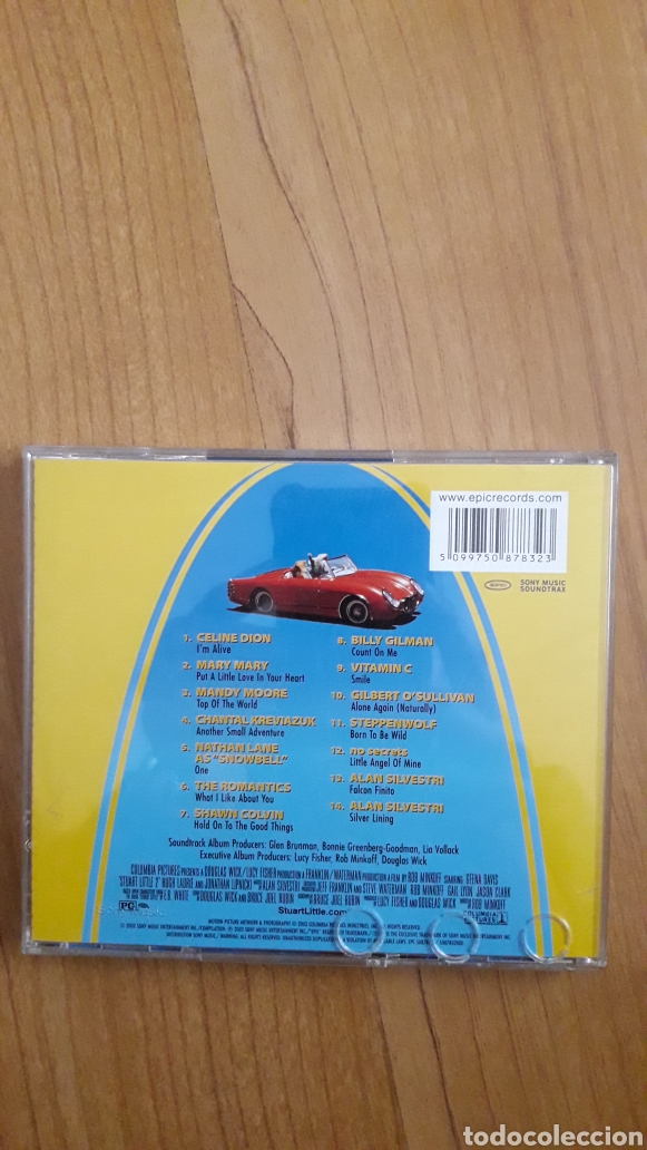 CDs de m&uacute;sica: BSO STUART LITTLE 2 - Foto 2