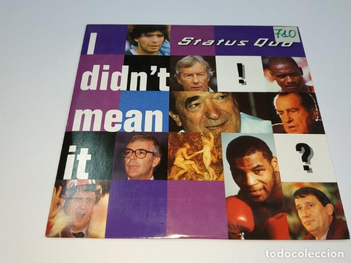 CDs de m&uacute;sica: Status Quo - I Didnt Mean It (CD) - Foto 1