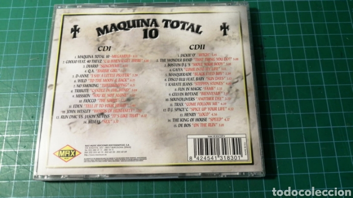 CDs de m&uacute;sica: Maquina total 10 - Foto 2
