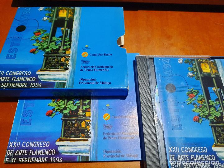 CD di Musica: XXII CONGRESO DE ARTE FLAMENCO. 1994. CD + LIBRITO NO VENAL. DOBLE CD. EXCELENTE ESTADO. DIFICILISIM