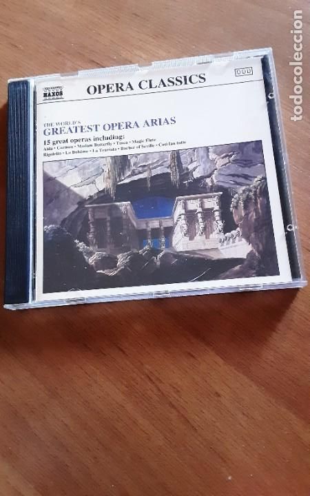 CDs de M&uacute;sica: The World's Greatest Opera Arias