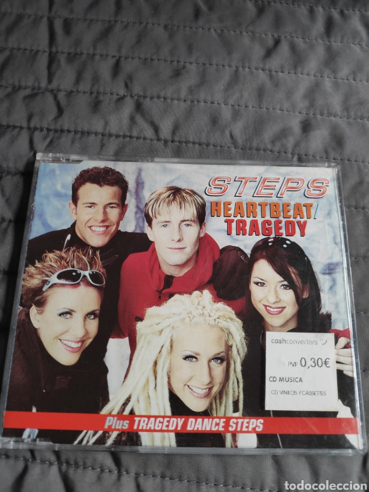 CDs de m&uacute;sica: Cd single - Steps - Heartbeat - Foto 1