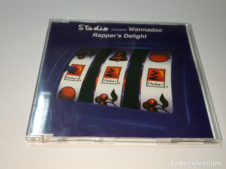 CDs de m&uacute;sica: Studio Presents Wannadoo - Rappers Delight (CD, Maxi) - Foto 1