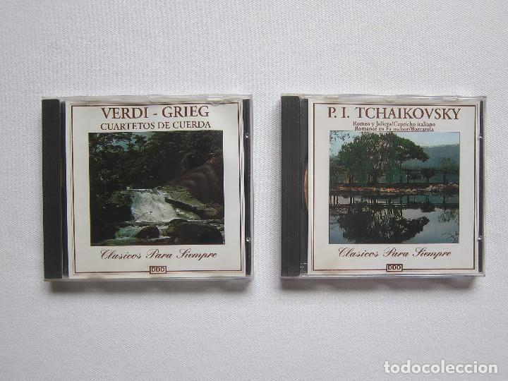 CDs de m&uacute;sica: VERDI, GRIEGG, TCHAIKOVSKY (2 CD) - Foto 1