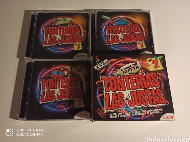 CDs de m&uacute;sica: Tonterias Las Justas Vol. 2 (3xCD, Comp) - Foto 3