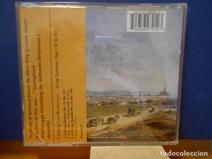 CDs de m&uacute;sica: BEETHOVEN. STRING QUARTETS OPP. 126 & 135. ALBAN BERG QUARTETT. COMPACTO EMI CLASSICS. - Foto 2