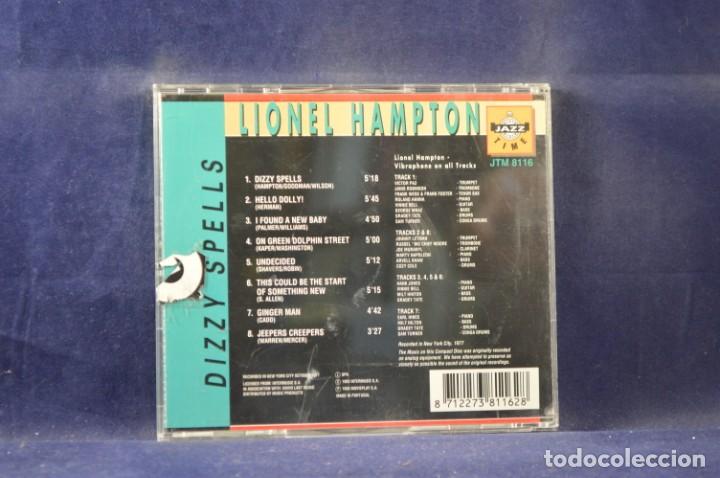 CDs de m&uacute;sica: LIONEL HAMPTON - DIZZY SPELLS - CD - Foto 2