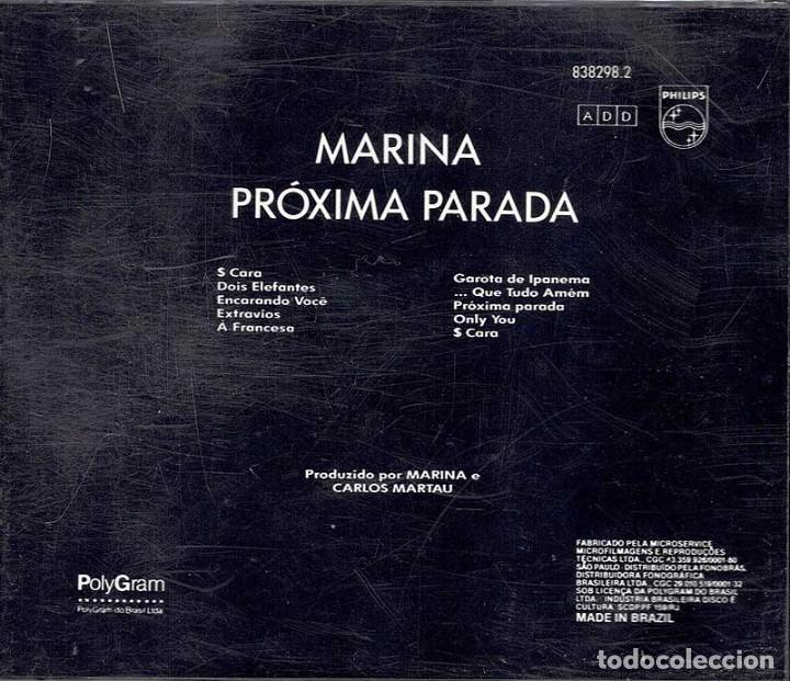 CDs de m&uacute;sica: Marina - Pr&oacute;xima Parada. CD - Foto 2