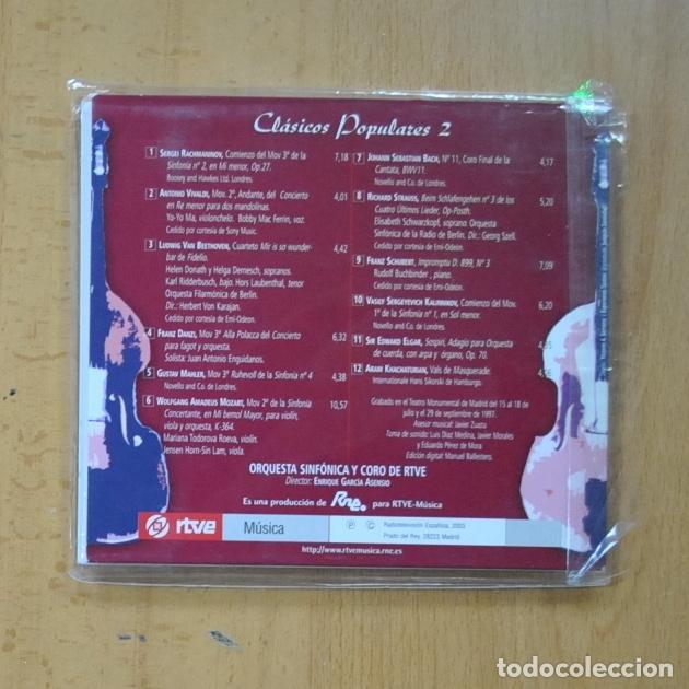 CDs de m&uacute;sica: VARIOS - CLASICOS POPULARES 2 - CD - Foto 2