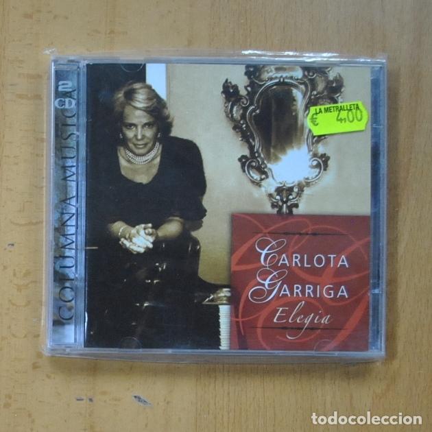 CDs de m&uacute;sica: CARLOTA GARRIGA - ELEGIA - 2 CD - Foto 1