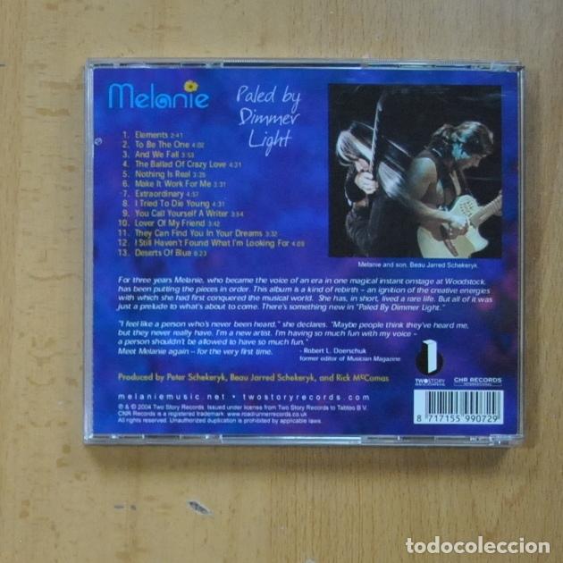 CDs de m&uacute;sica: MELANIE - PALED BY DIMMER LIGHT - CD - Foto 2