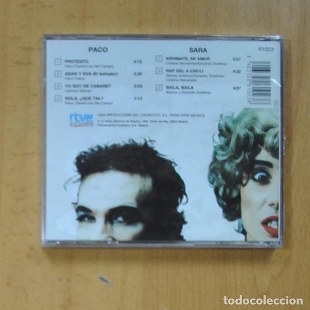 CDs de m&uacute;sica: PACO CLAVEL / SARA GOSSA - DUPLEX - CD - Foto 2